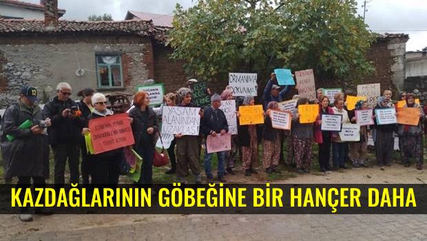Dağahmetçe RES Projesine Köylüler İsyan Etti