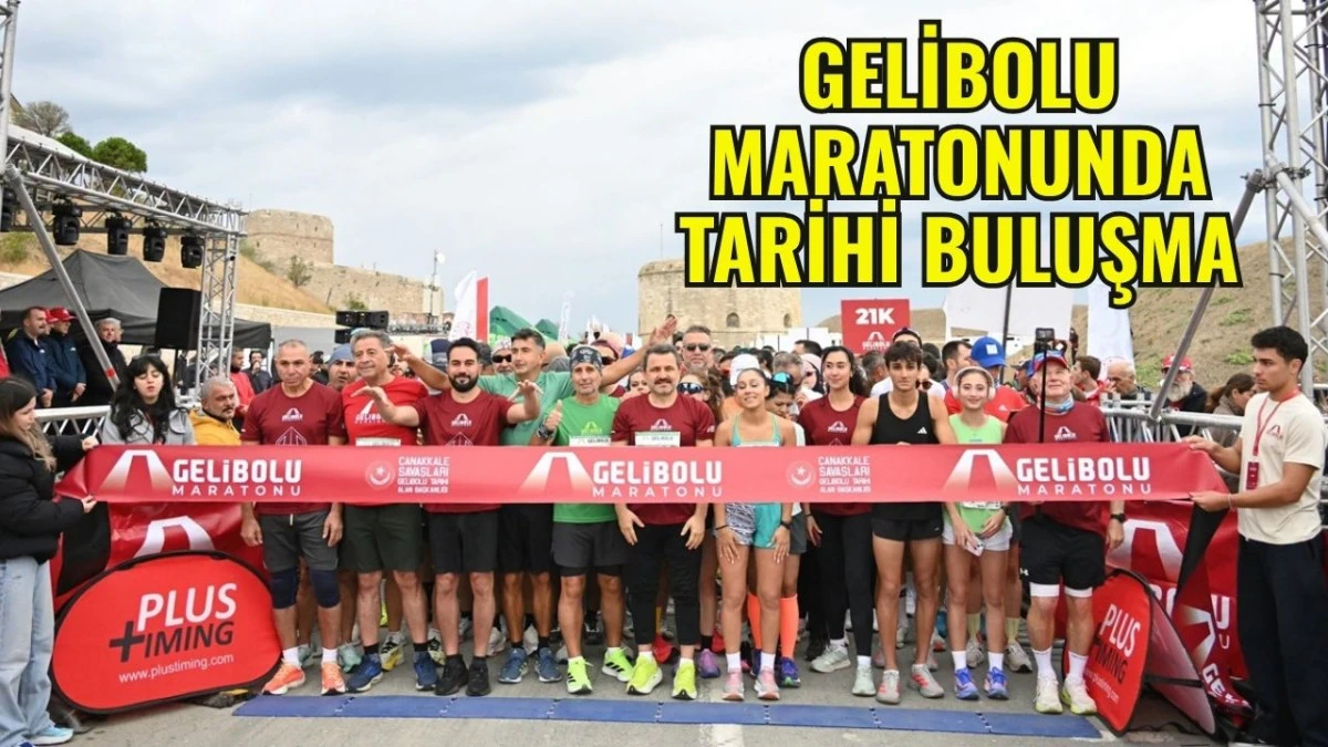 10 &Uuml;lkeden 3 Bin Sporcu 'Her Adımda Bir İz' İ&ccedil;in Koştu!