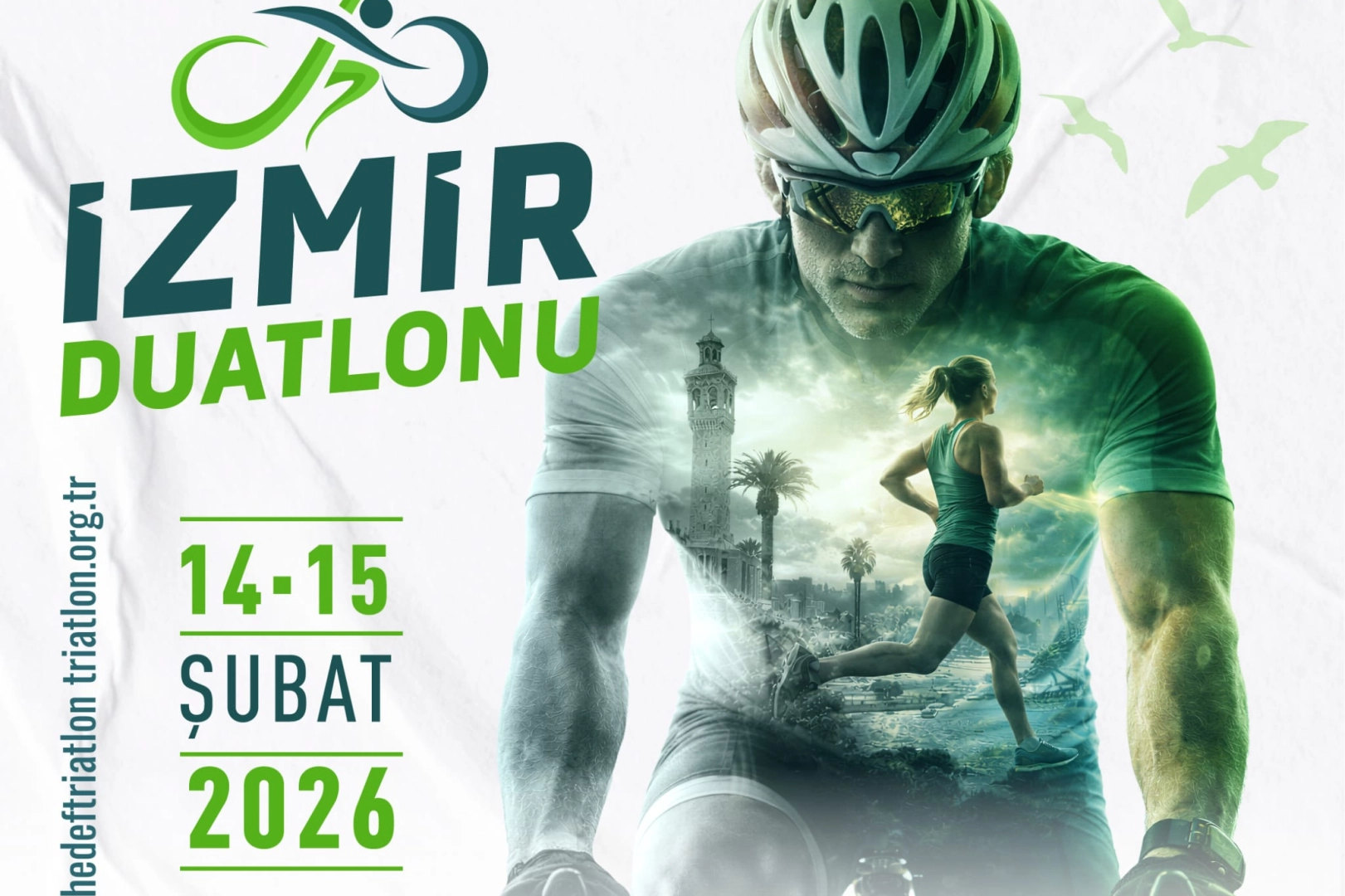 İzmir&rsquo;de Duatlon Heyecanı 14-15 Şubat&rsquo;ta