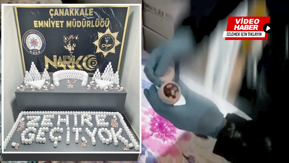 33 Bin Sentetik Ecza Ele Ge&ccedil;irildi