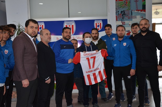 Vali Aktaş&rsquo;tan &Ccedil;anakkale Dardanelspor&rsquo;a Ziyaret