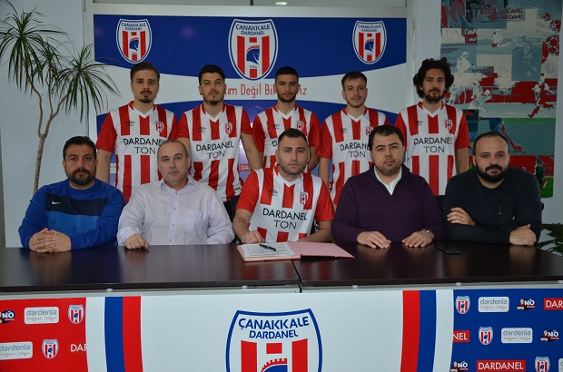 &Ccedil;anakkale Dardanel Yeni Transferlerini Tanıttı