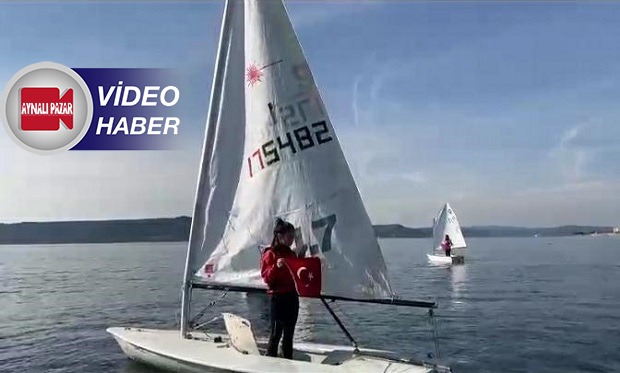 Yelkencilerden Denizde Anlamlı Etkinlik..