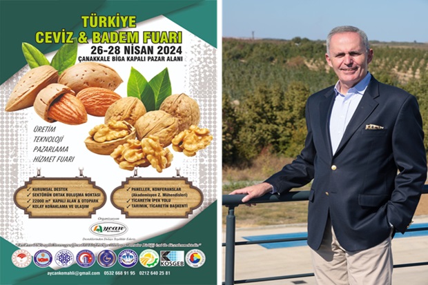 T&uuml;rkiye Ceviz ve Badem Fuarı, Yarın Biga&rsquo;da Başlıyor