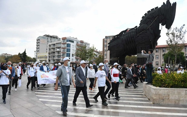 Spor Haftası Etkinlikleri Sağlıklı Yaşam Y&uuml;r&uuml;y&uuml;ş&uuml;yle Başladı