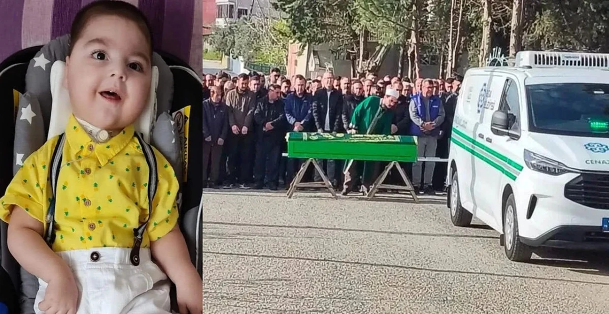 Ahmet Alp Bebek Dualarla Son Yolculuğuna Uğurlandı