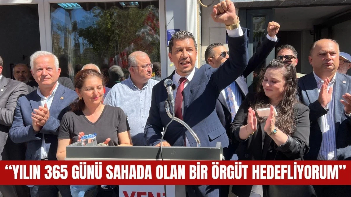 Ahmet Can Aktuna Merkez İl&ccedil;e Başkanlığına Aday Oldu
