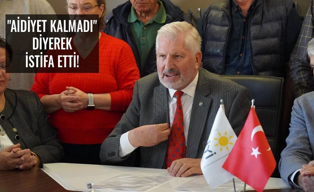 Ahmet Uslu İYİ Parti'den İstifa Ettiğini A&ccedil;ıkladı