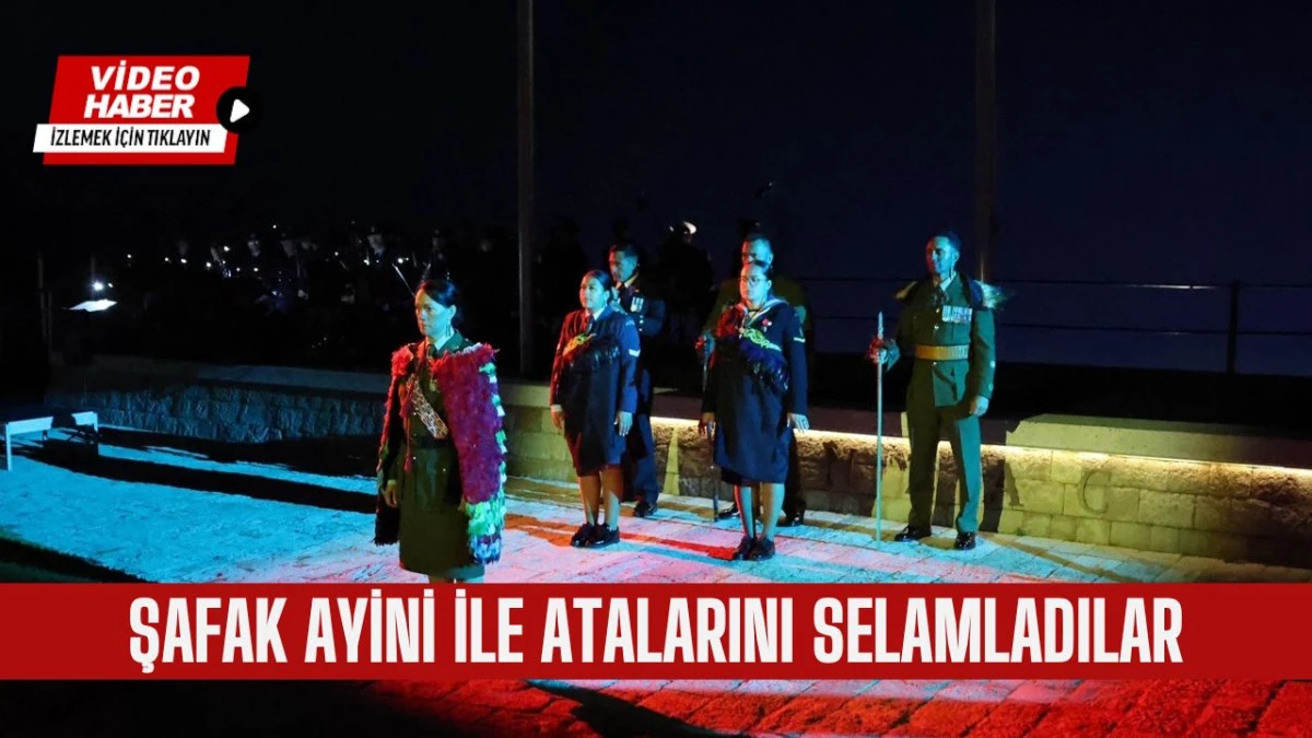 Anzak Koyu&rsquo;nda Uluslararası Anma'ya Binlerce Kişi Katıldı