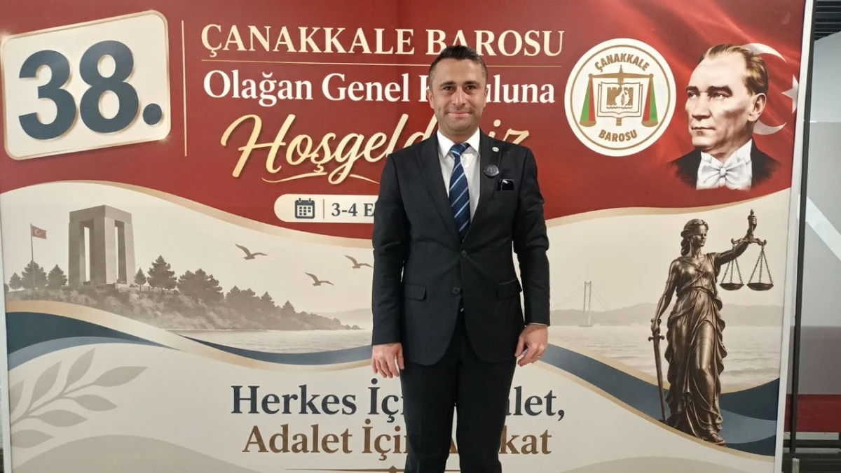 Av. Ey&uuml;p Alg&uuml;l Yeni Baro Başkanı Se&ccedil;ildi