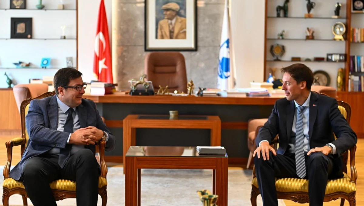 Avrupa Birliği Heyetinden &Ccedil;anakkale Belediyesine Ziyaret
