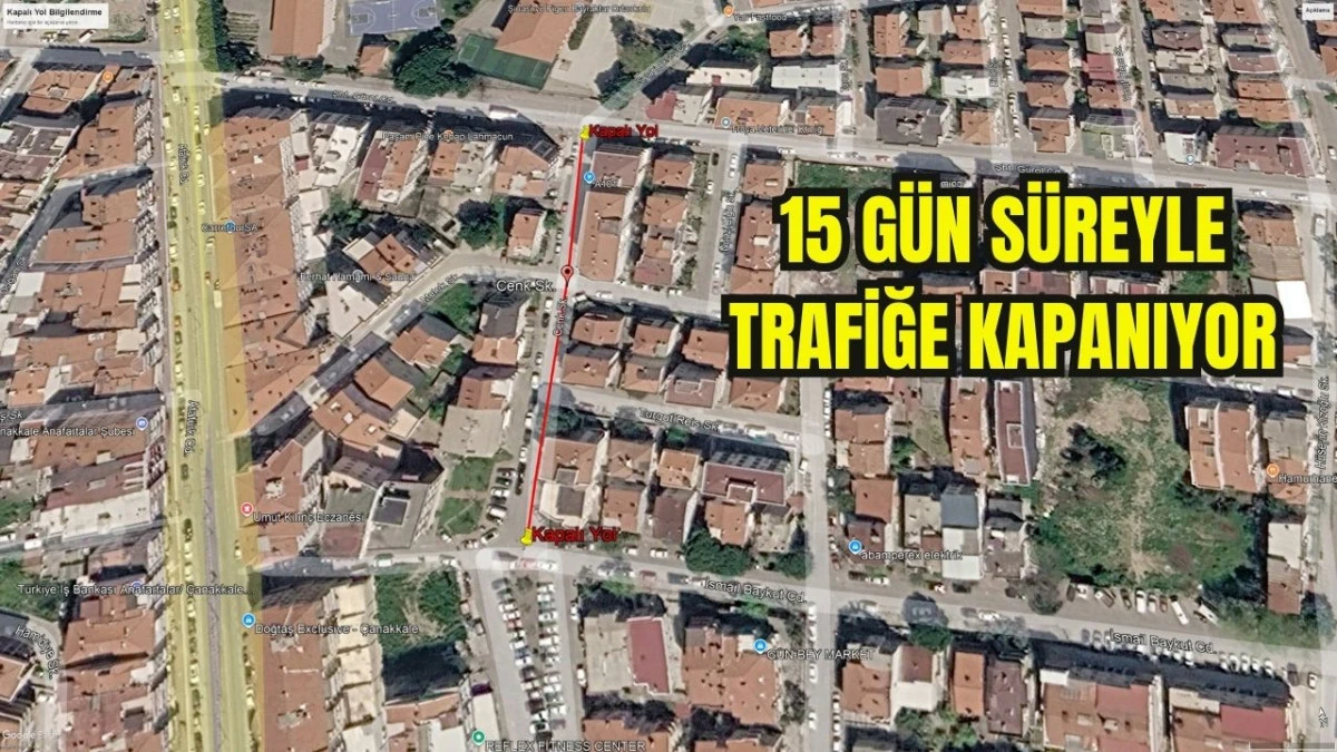 Barbaros Mahallesi Cenk Sokak Kapatılıyor!