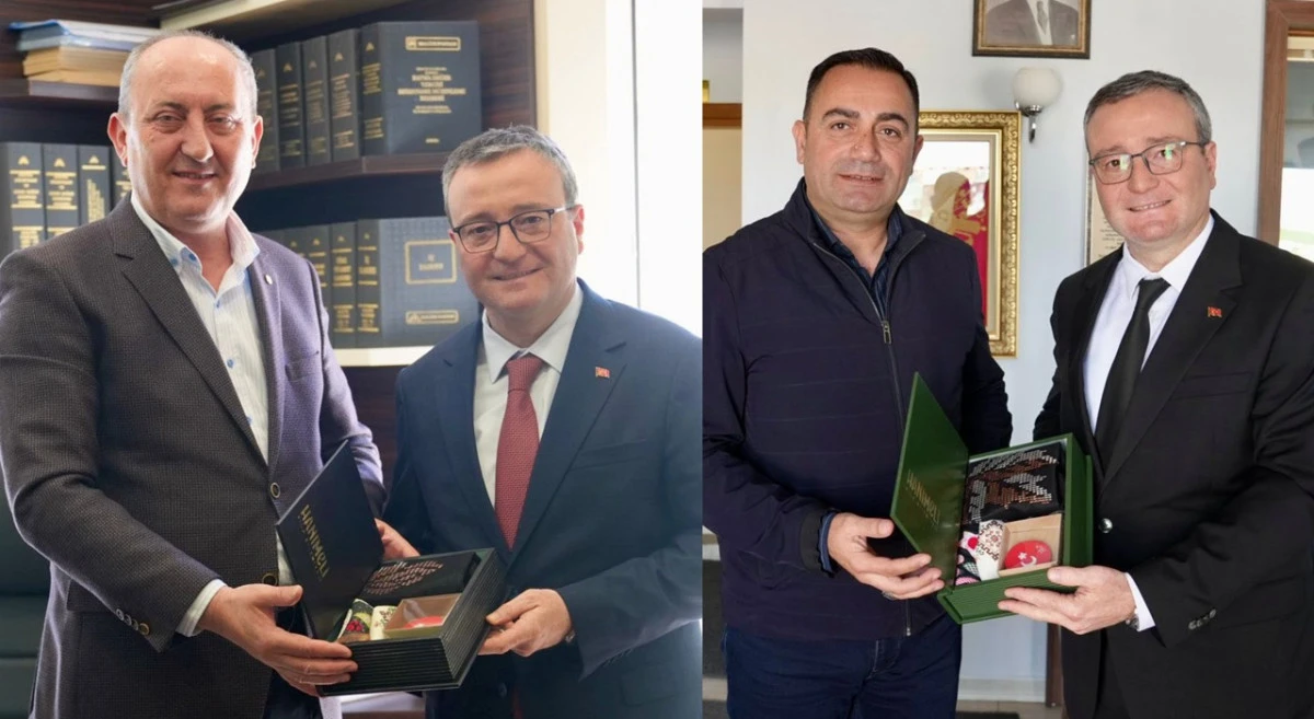 Başkan Alper Şen&rsquo;den Eski Başkanlara 'Vefa' Ziyareti!
