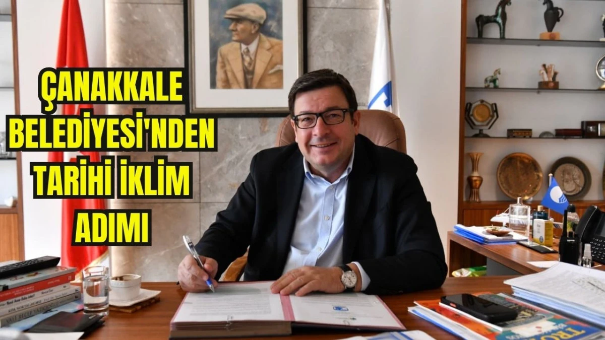 Başkan Erkek İki &Ouml;nemli Belgeyi İmzaladı