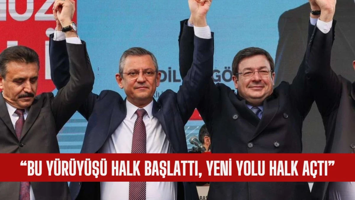 Başkan Erkek '&Ouml;zg&uuml;r &Ouml;zel ile Birlikte Y&uuml;r&uuml;yeceğim'