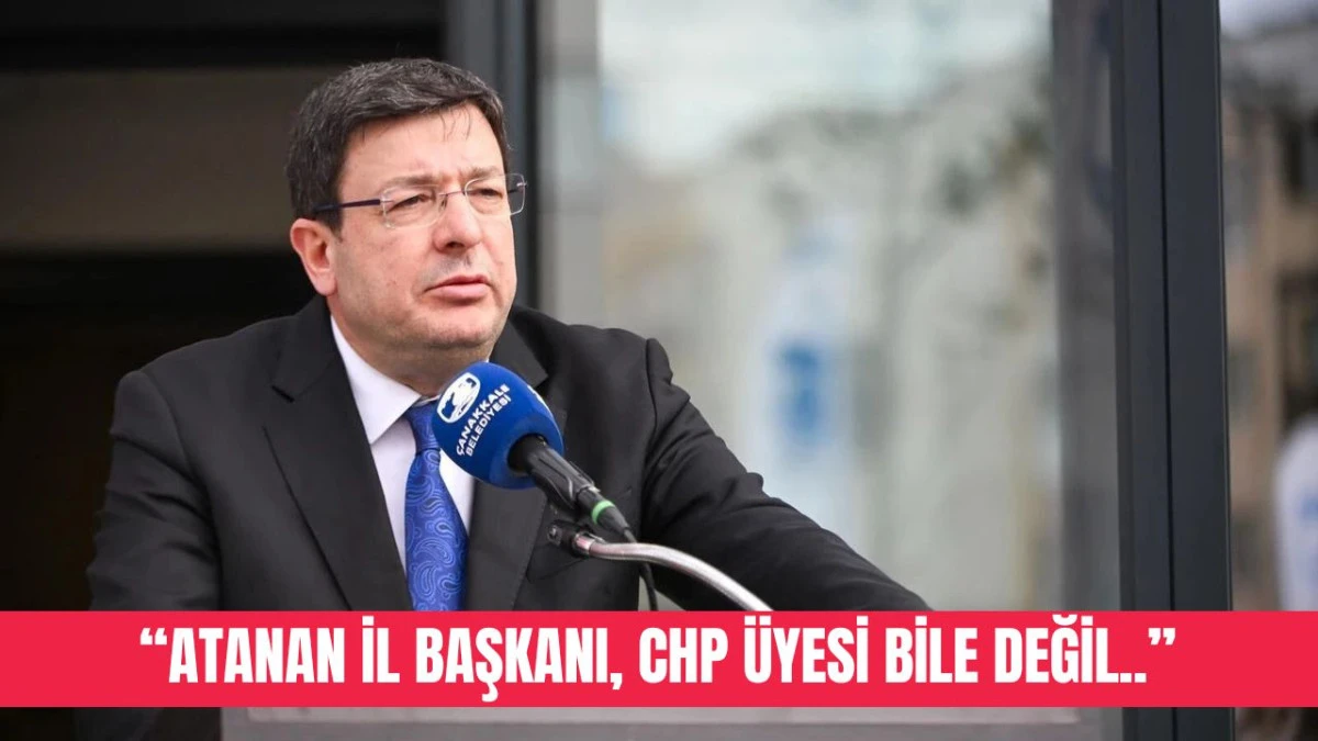 Başkan Erkek&rsquo;ten Atanmış İl Başkanına Sert Tepki!