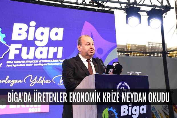 Biga'da &Uuml;retenler Ekonomik Krize Meydan Okudu