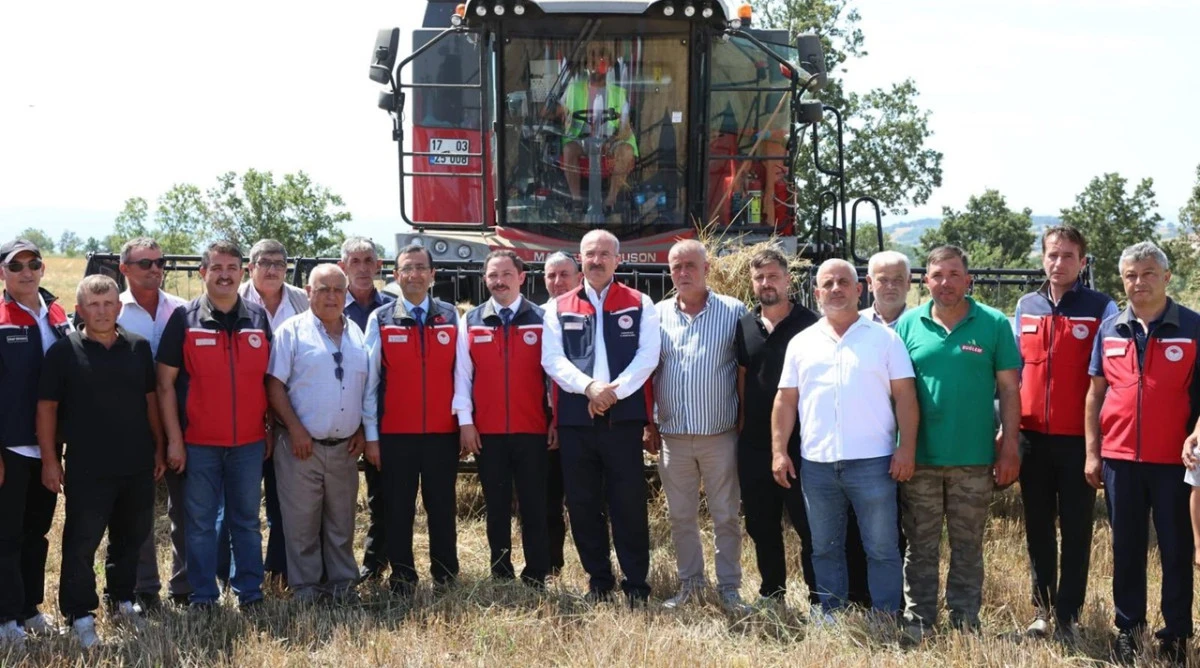 Biga'da Mera Islahı Arpa Hasadıyla Ta&ccedil;landı