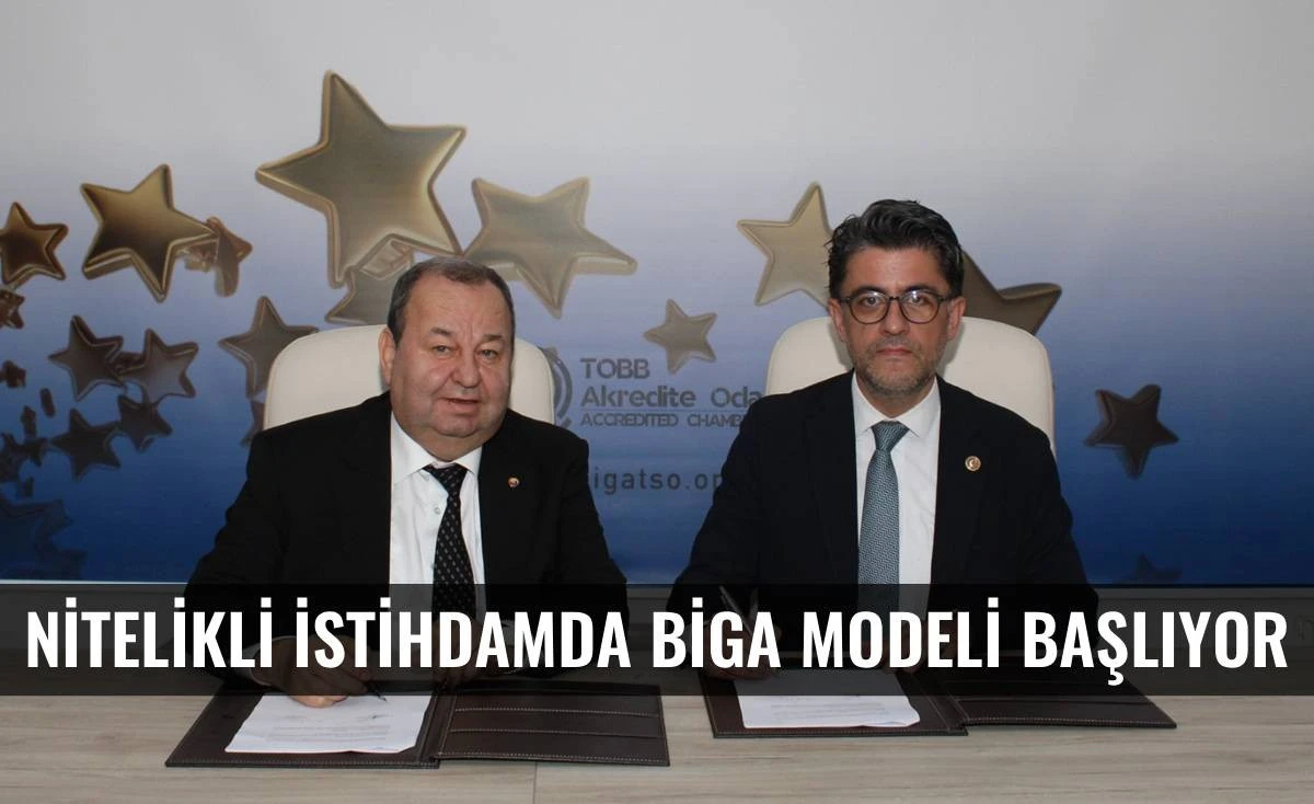 Biga&rsquo;nın Geleceğini Şekillendirecek Protokol İmzalandı