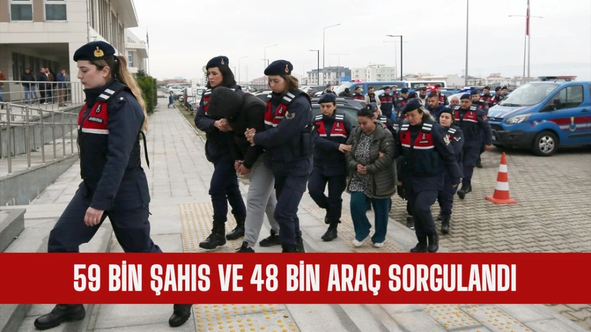 Bir Haftada 59 Bin Kişi Sorgulandı; 15 Tutuklama