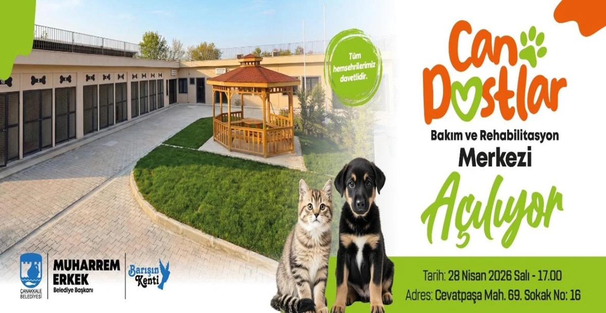 Can Dostlar Bakım ve Rehabilitasyon Merkezi A&ccedil;ılıyor!