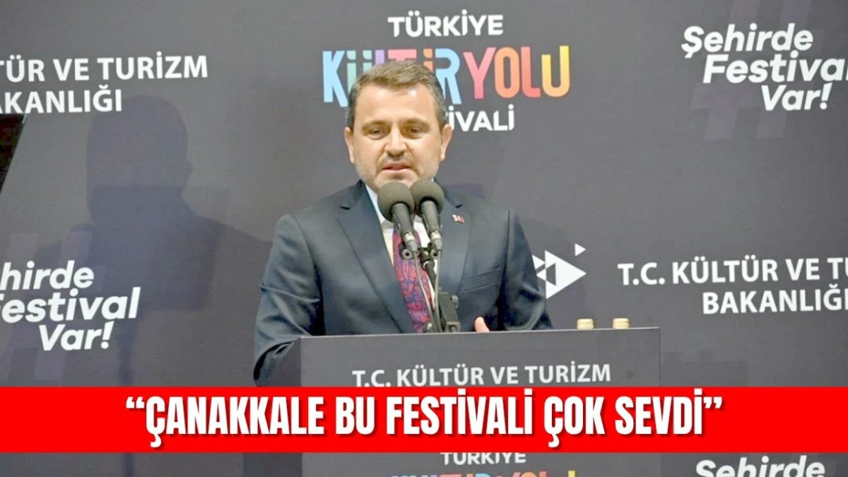 &Ccedil;anakkale K&uuml;lt&uuml;r Yolu Festivali Sona Erdi