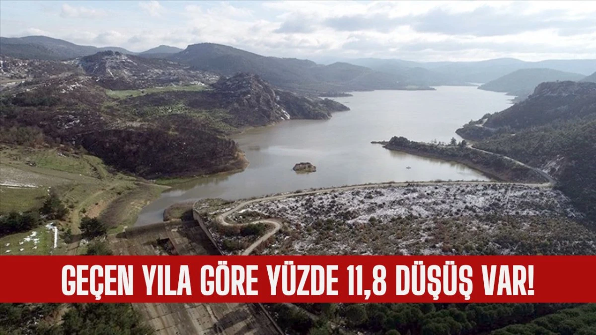 &Ccedil;anakkale&rsquo;de Baraj Doluluk Oranı Beklentinin Altında Kaldı!