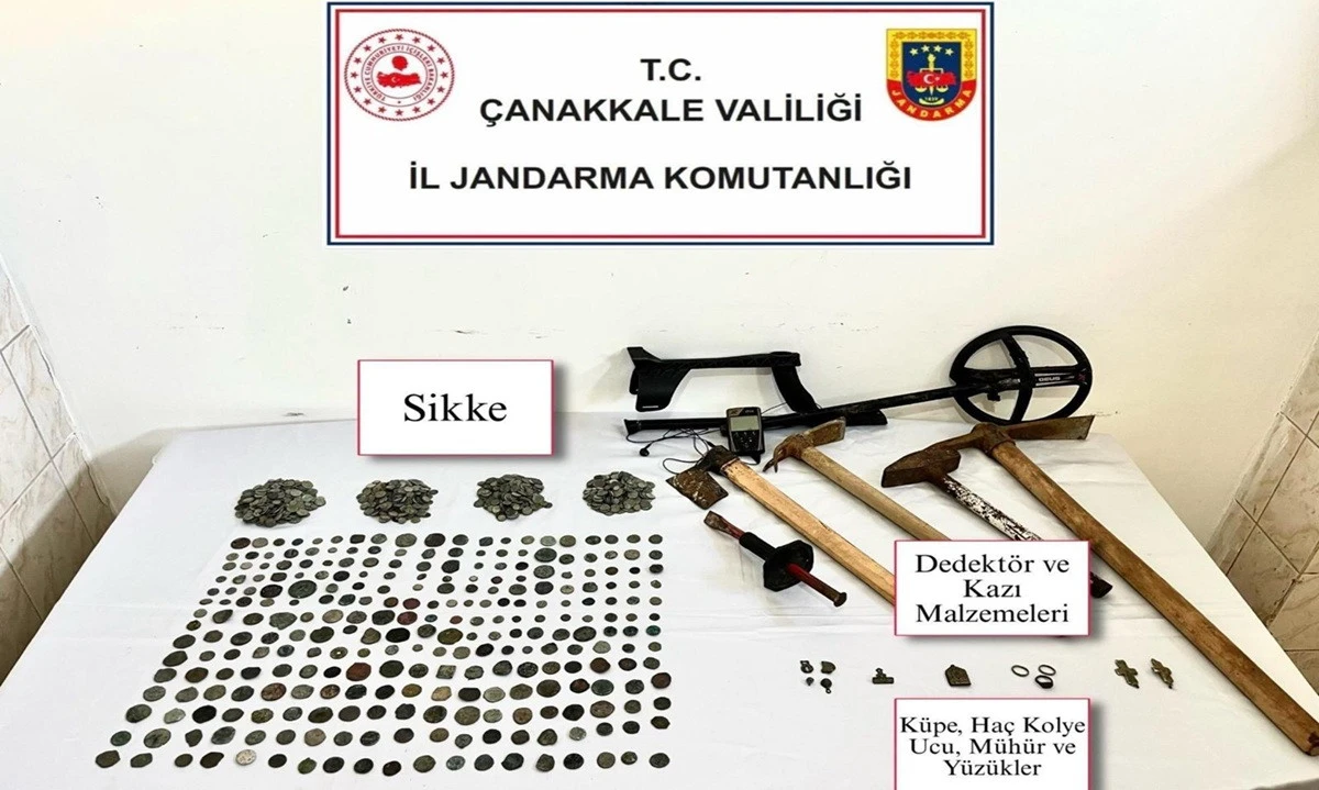 &Ccedil;anakkale&rsquo;de Binlerce Tarihi Obje Ele Ge&ccedil;irildi