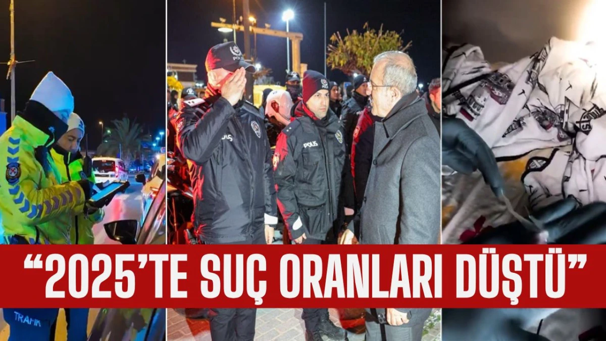 &Ccedil;anakkale'de Su&ccedil;ta D&uuml;ş&uuml;ş, G&uuml;venlikte Artış Var!