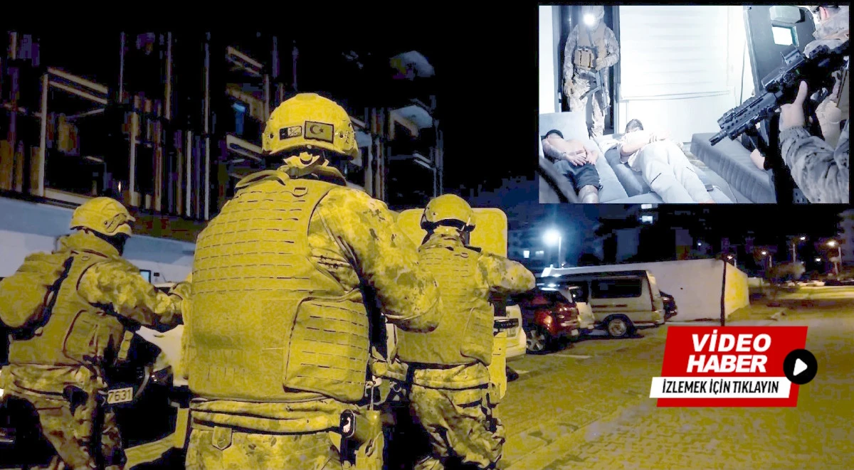 &Ccedil;anakkale'de Yeni Nesil Su&ccedil; &Ouml;rg&uuml;t&uuml;ne Darbe: 21 G&ouml;zaltı