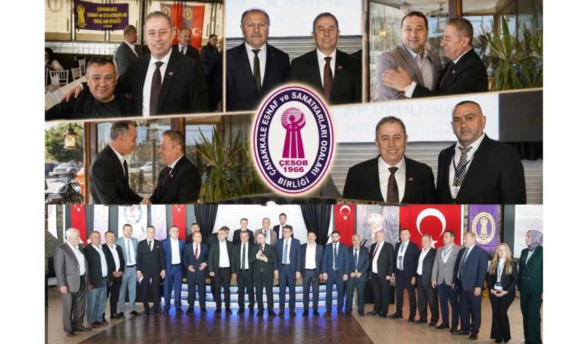 &Ccedil;anakkale'den 5 Oda Başkanı Federasyonlarda G&ouml;rev Aldı