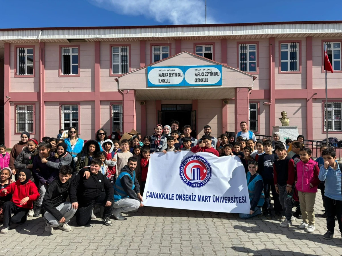 &Ccedil;anakkale'den Hatay'a Umut Yolculuğu: 1000 &Ccedil;ocuğa Destek!