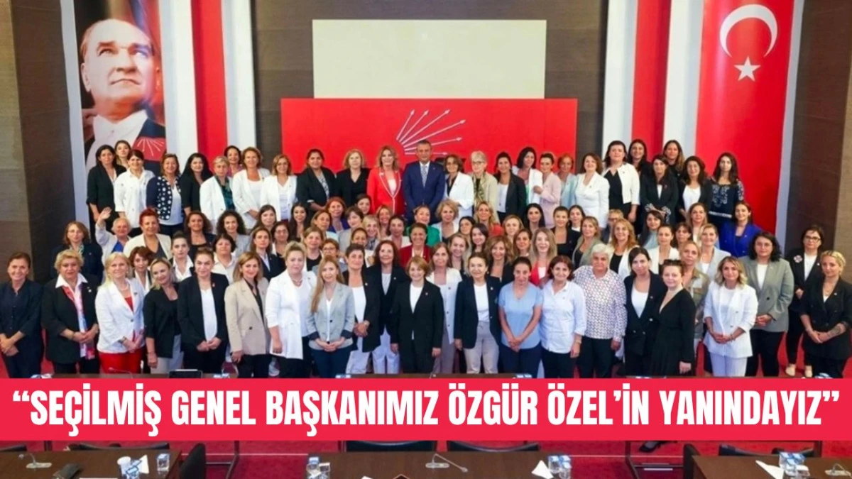 CHP Kadın &Ouml;rg&uuml;t&uuml;nden Sert Tepki: "Kayyum Zihniyetini Reddediyoruz!"