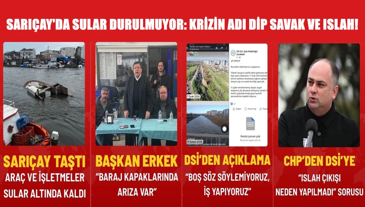 CHP'den DSİ'ye Sert Yanıt: 'Islah İhalesi Kağıt &Uuml;zerinde Mi Kaldı'