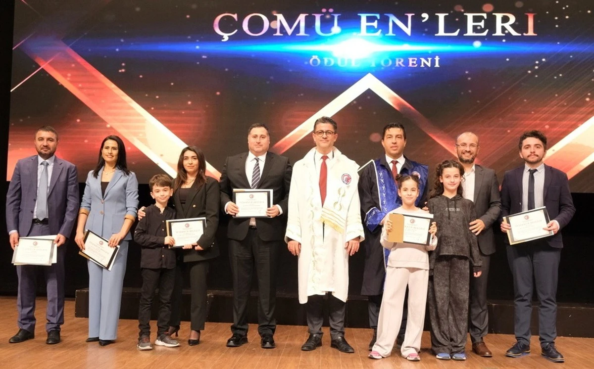 &Ccedil;OM&Uuml; &ldquo;EN&rsquo;ler&rdquo; &Ouml;d&uuml;lleri Sahiplerini Buldu