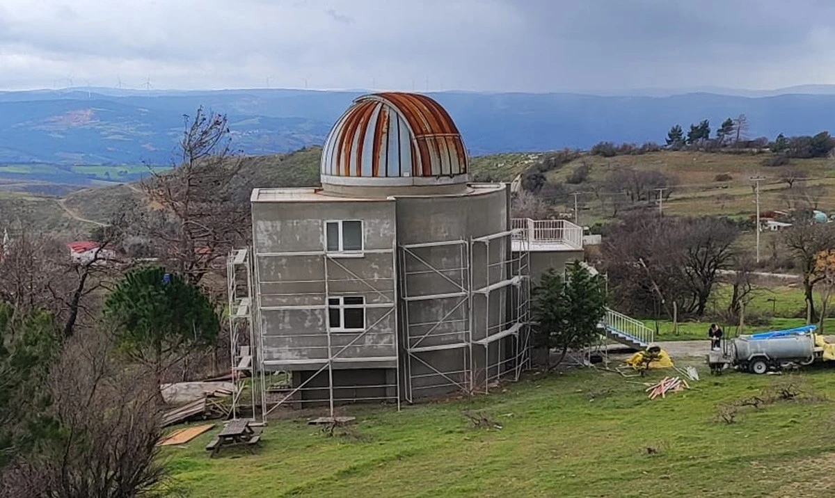 &Ccedil;OM&Uuml; Ulupınar G&ouml;zlemevi&rsquo;nin Altyapısı Modernize Ediliyor
