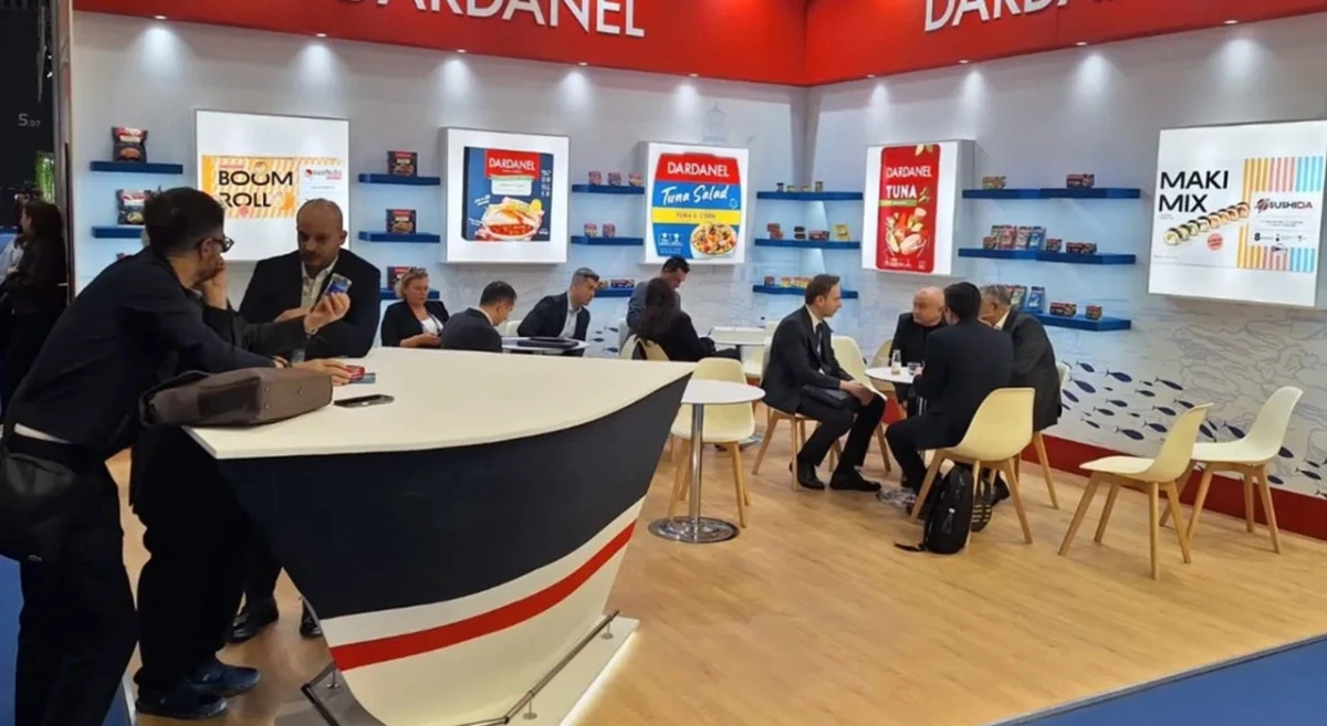 Dardanel Seafood Expo Global Fuarı'nda &Uuml;r&uuml;nlerini Tanıttı
