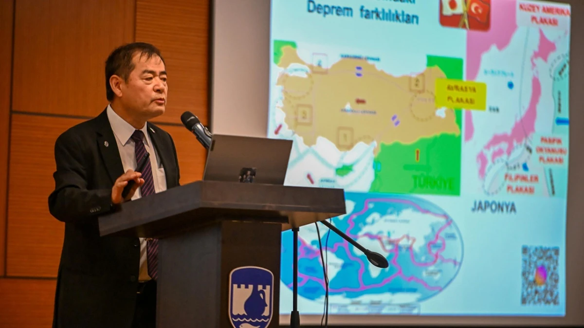 Deprem Uzmanı Moriwaki &Ccedil;anakkale&rsquo;de Afet Ger&ccedil;eğini Anlattı