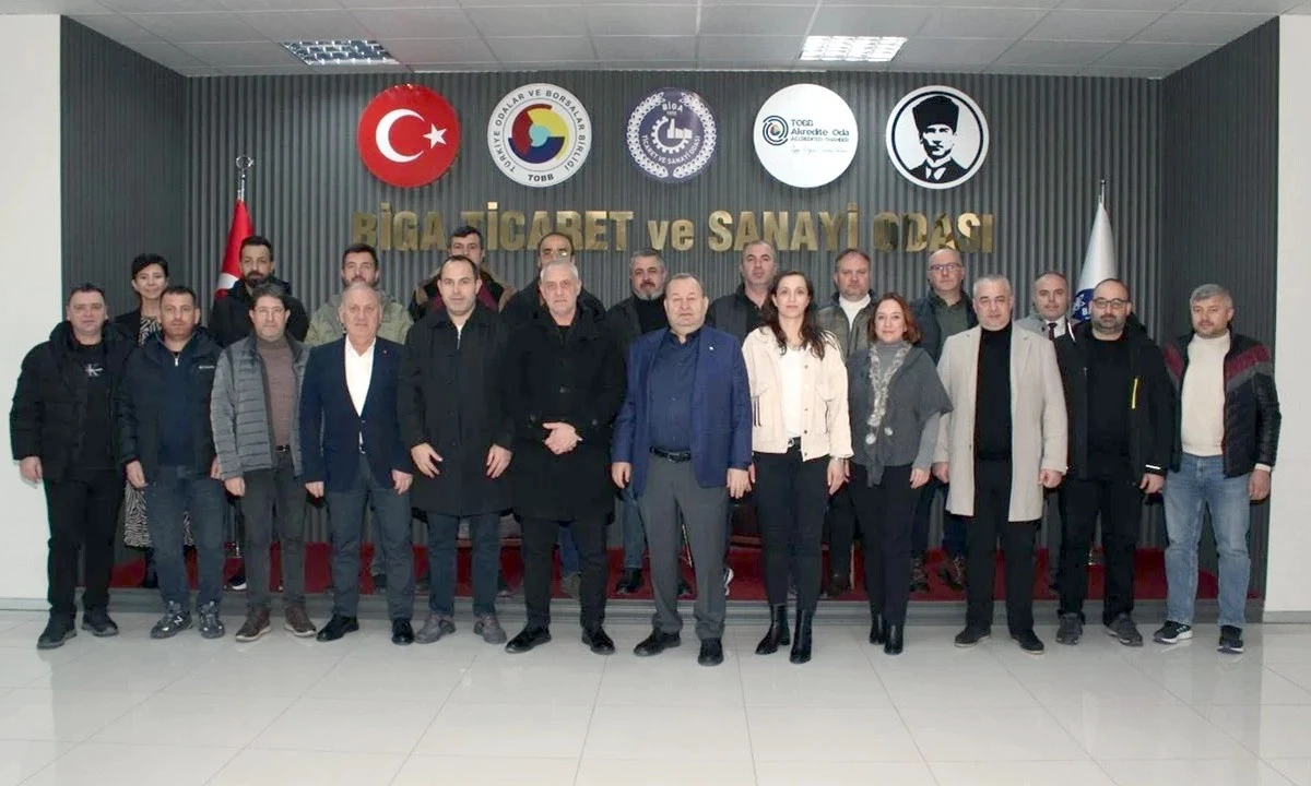 Dev Sanayi ve Lojistik Projeleri Biga TSO'da Konuşuldu