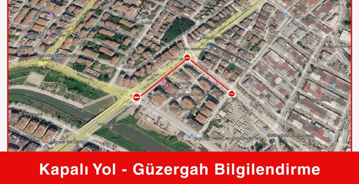 Dikkat: İki Cadde Trafiğe Kapatılıyor!