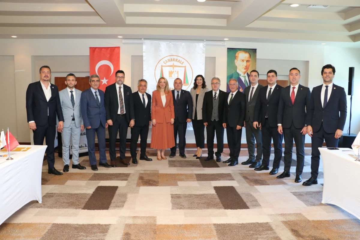 Ege ve Marmara Baro Başkanları &Ccedil;anakkale&rsquo;de Buluştu