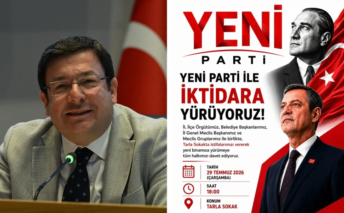 Erkek'ten İstifa A&ccedil;ıklaması: 'Demokrasi Ayaklar Altında, YENİ Bir Yol A&ccedil;ıyoruz'