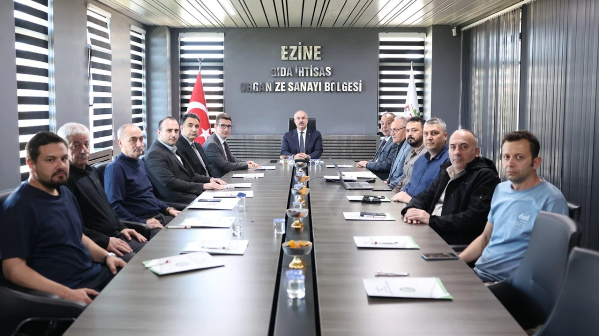 Ezine Gıda OSB'nin Yol Haritası: Katma Değerli &Uuml;retim ve İhracat Rekoru