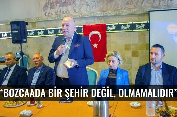 &ldquo;Bozcaada&rsquo;da İlk &Ouml;nceliğimiz Mevcut Yapıyı Korumak&rdquo;