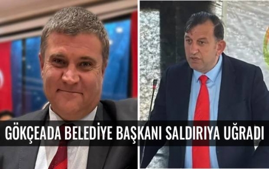 G&ouml;k&ccedil;eada Belediye Başkanı Saldırıya Uğradı