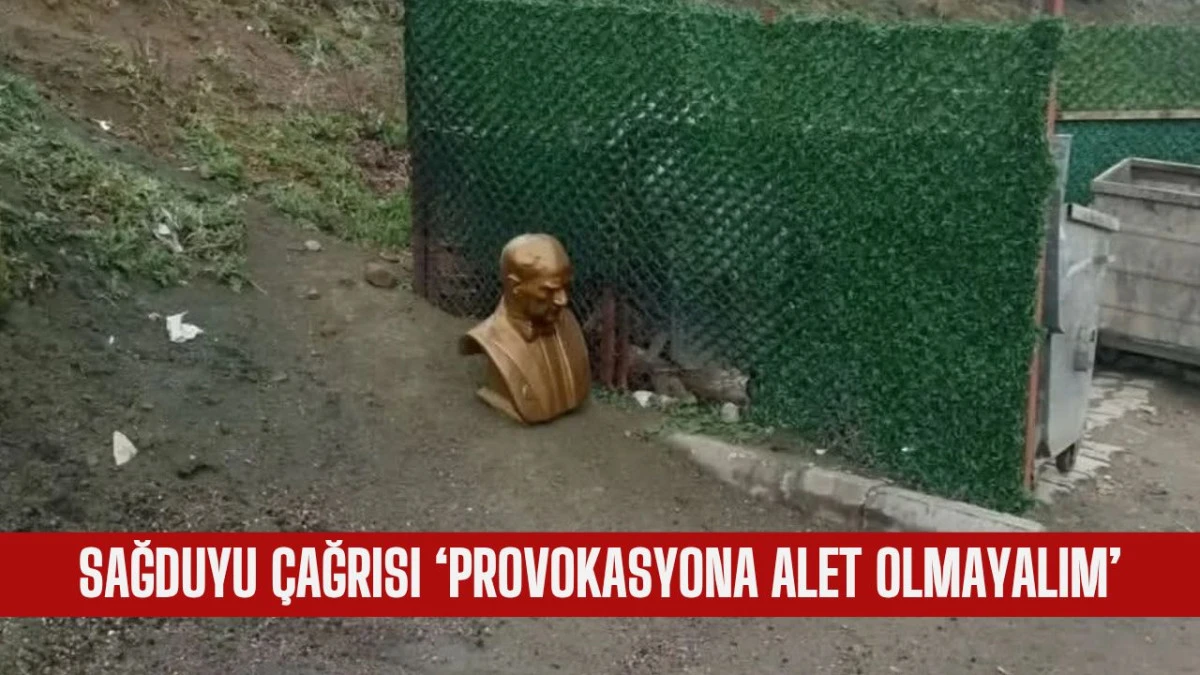 G&ouml;k&ccedil;eada Kent Konseyi 'Bu B&uuml;st Sıfır, Hadise A&ccedil;ık Bir Provokasyondur!'