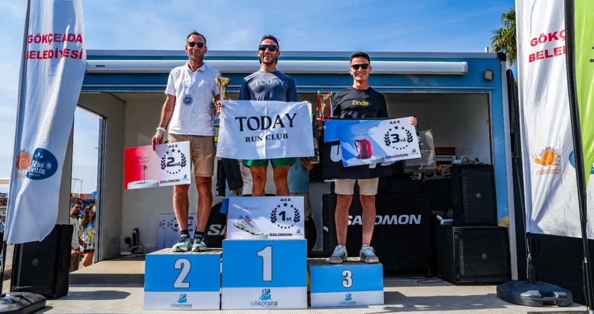 Gökçeada Ultra Trail'de 10 Ülkeden 800 Sporcu Yarıştı