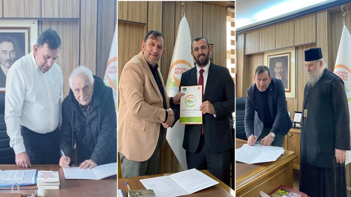 G&ouml;k&ccedil;eada'da Bir İlk: T&uuml;m İnan&ccedil;lara Eşit Hizmet Protokol&uuml;