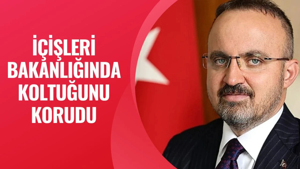 İ&ccedil;işleri Bakanlığında B&uuml;lent Turan İstisnası