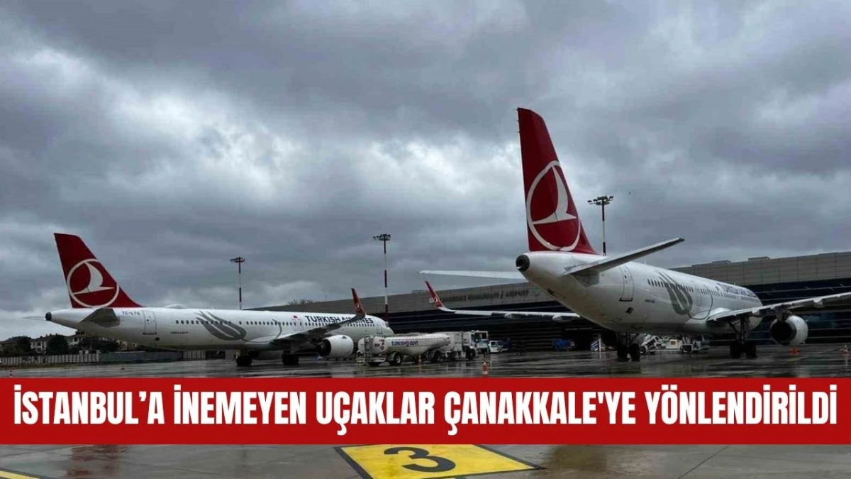 İstanbul'daki Hava Muhalefeti Ulaşımı Vurdu